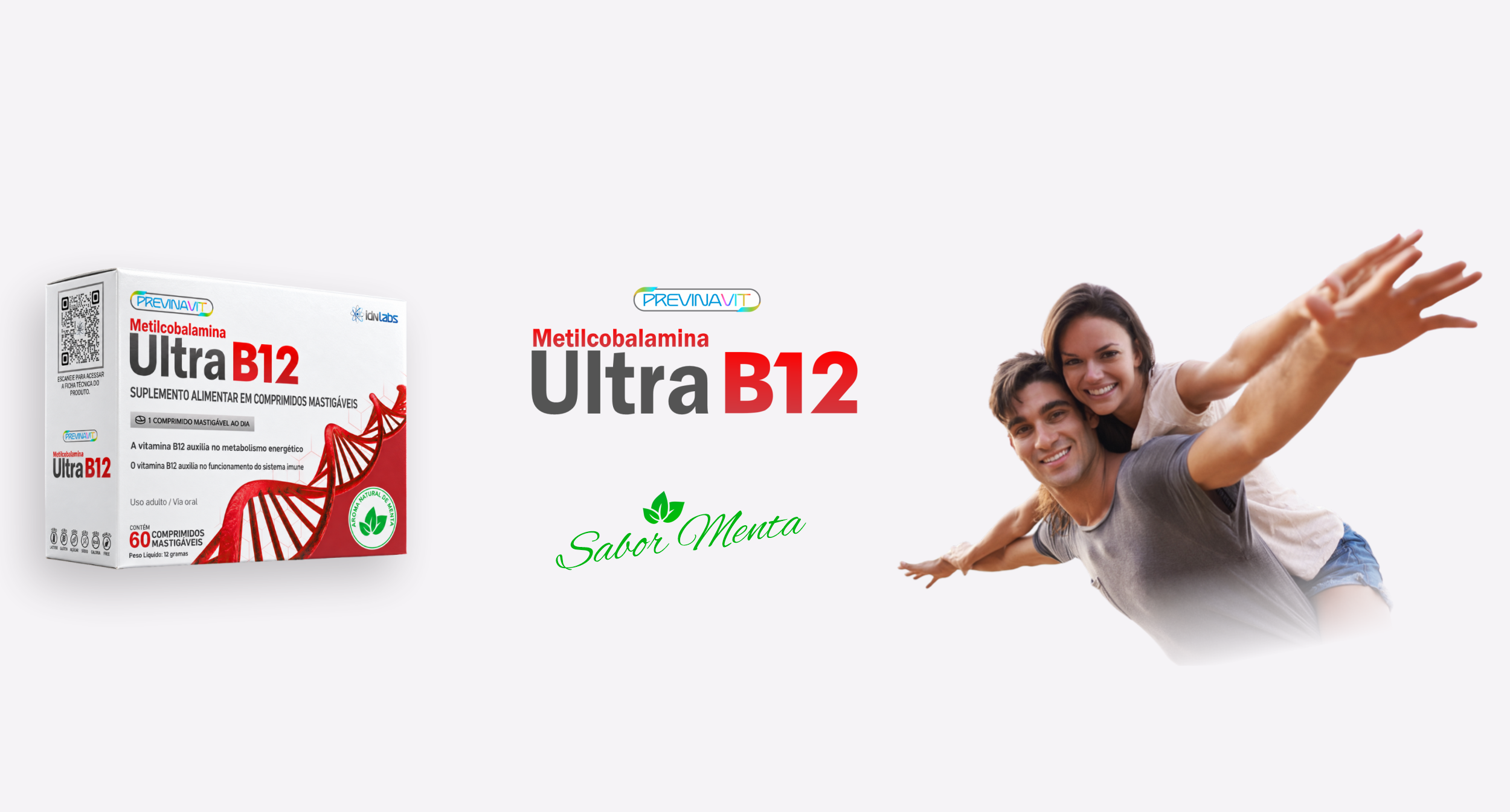 Previnavit Metilcobalamina Ultra B12 Banner